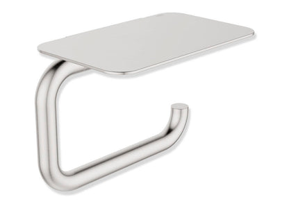 HEWI 480.21.002XA toilet roll holder with shelf stainless steel