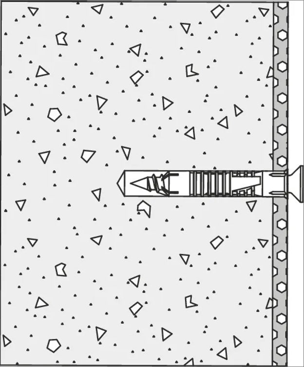 HEWI BM10.4 fixing material