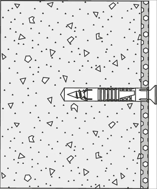 HEWI BM10.4 fixing material