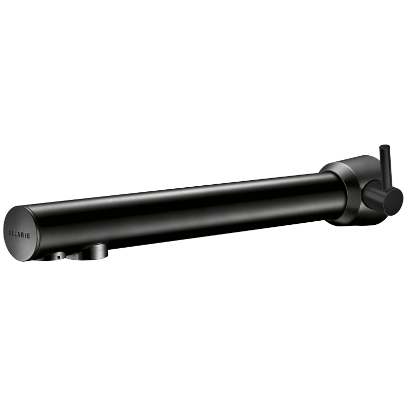 DELABIE 379MCHB BLACK BINOPTIC MIX electronic mixer tap