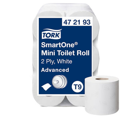 TORK 472193 SmartOne® Mini Toilet Paper White T9