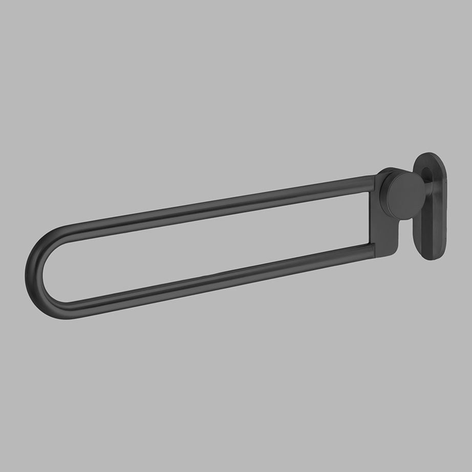 DLINE 147502P4703 hinged disability support 700 mm PVD black
