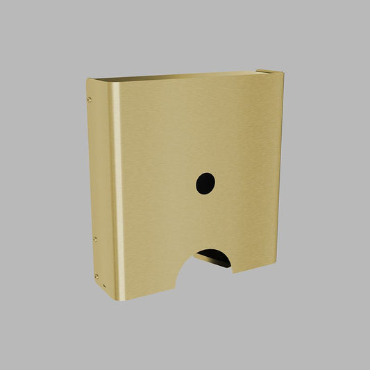 d line 147080P3004 offener Handtuchspender PVD Messing