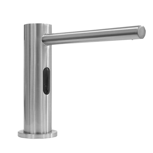 DELABIE SD99 013 Sensor-Seifenspender für Waschtischmontage Nickel gebürstet