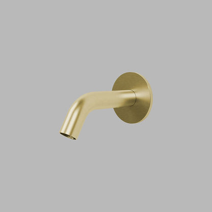 d line QST3370MP3 recessed sensor soap dispenser brass PVD