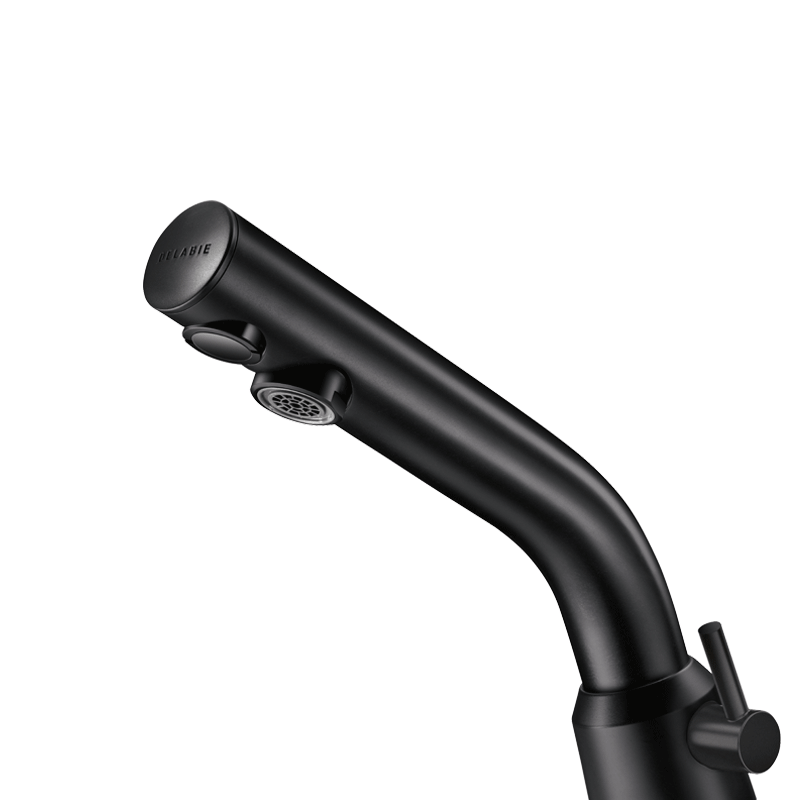 DELABIE 478MCHB electronic mixer tap H. 110 mm with 6 V batteries