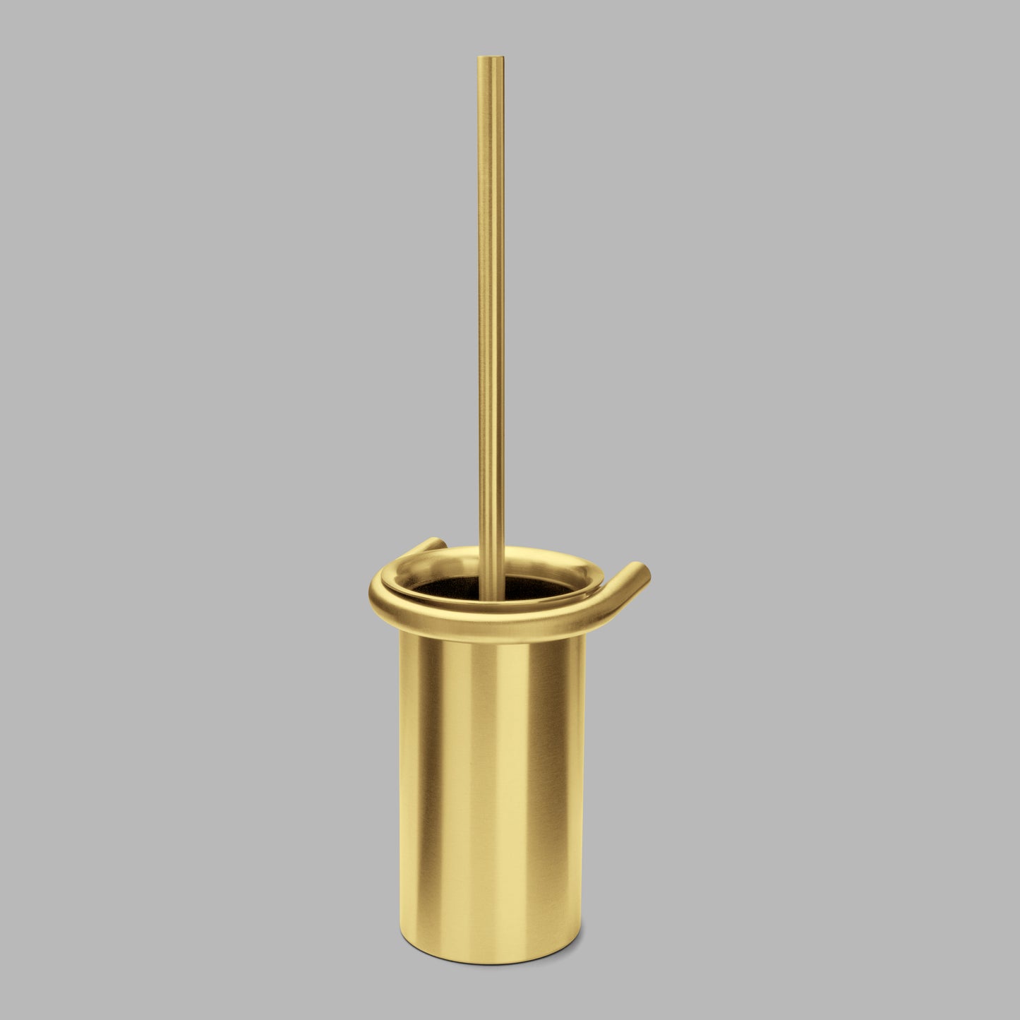 DLINE 147061P3100 toilet brush set PVD brass