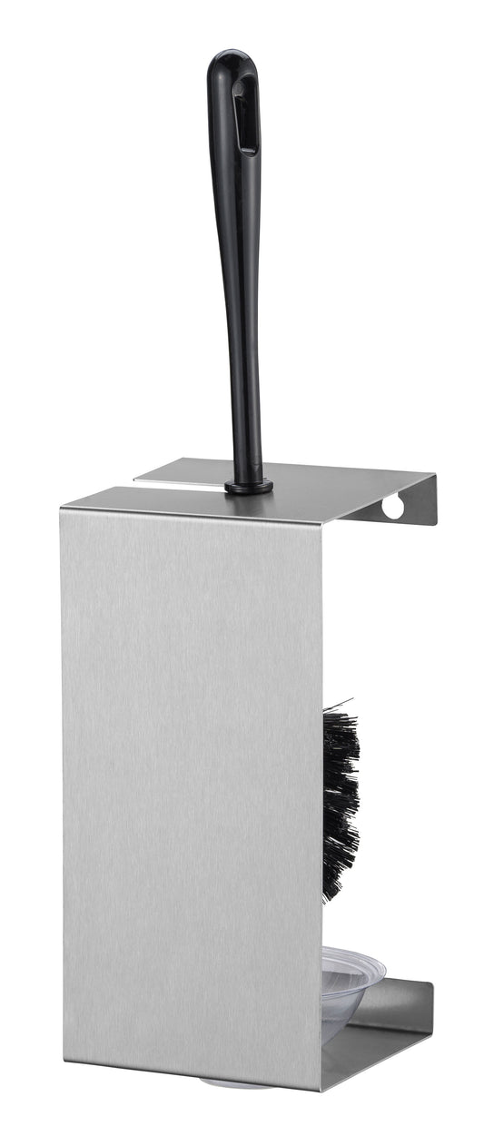 BASIC Stainless steel toilet brush holder