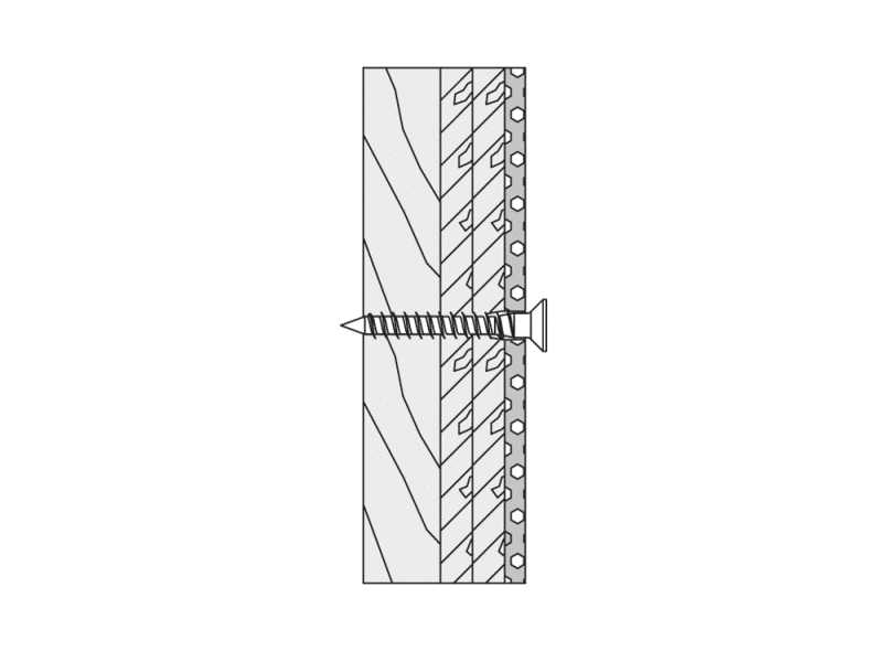 HEWI BM12.2 fixing material
