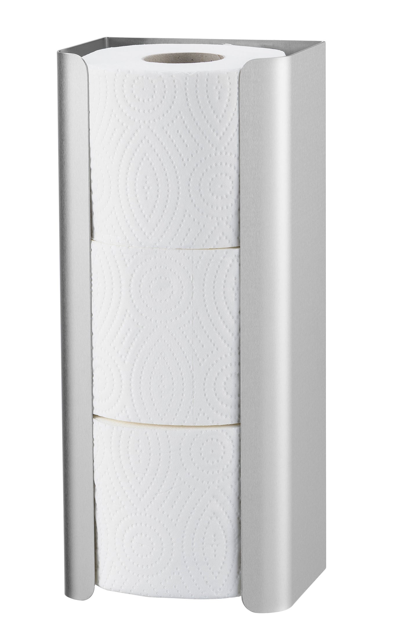 PL-line 8470 Stainless Steel Reserve Toilet Roll Holder for 3 rolls