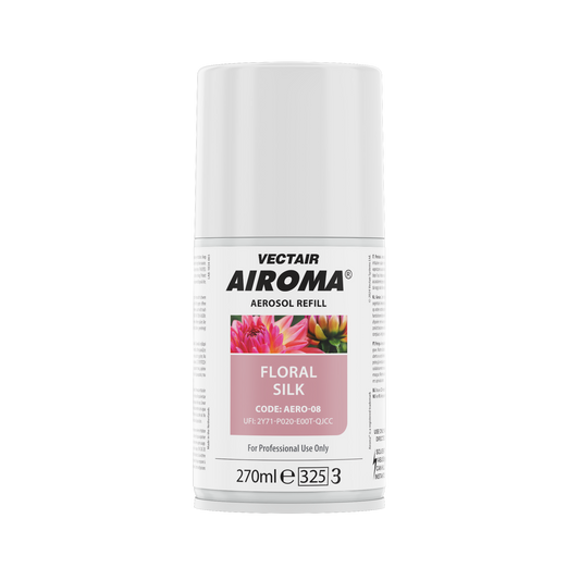 VECTAIR AIROMA FLORAL SILK 12x270ML Air Freshener Refill
