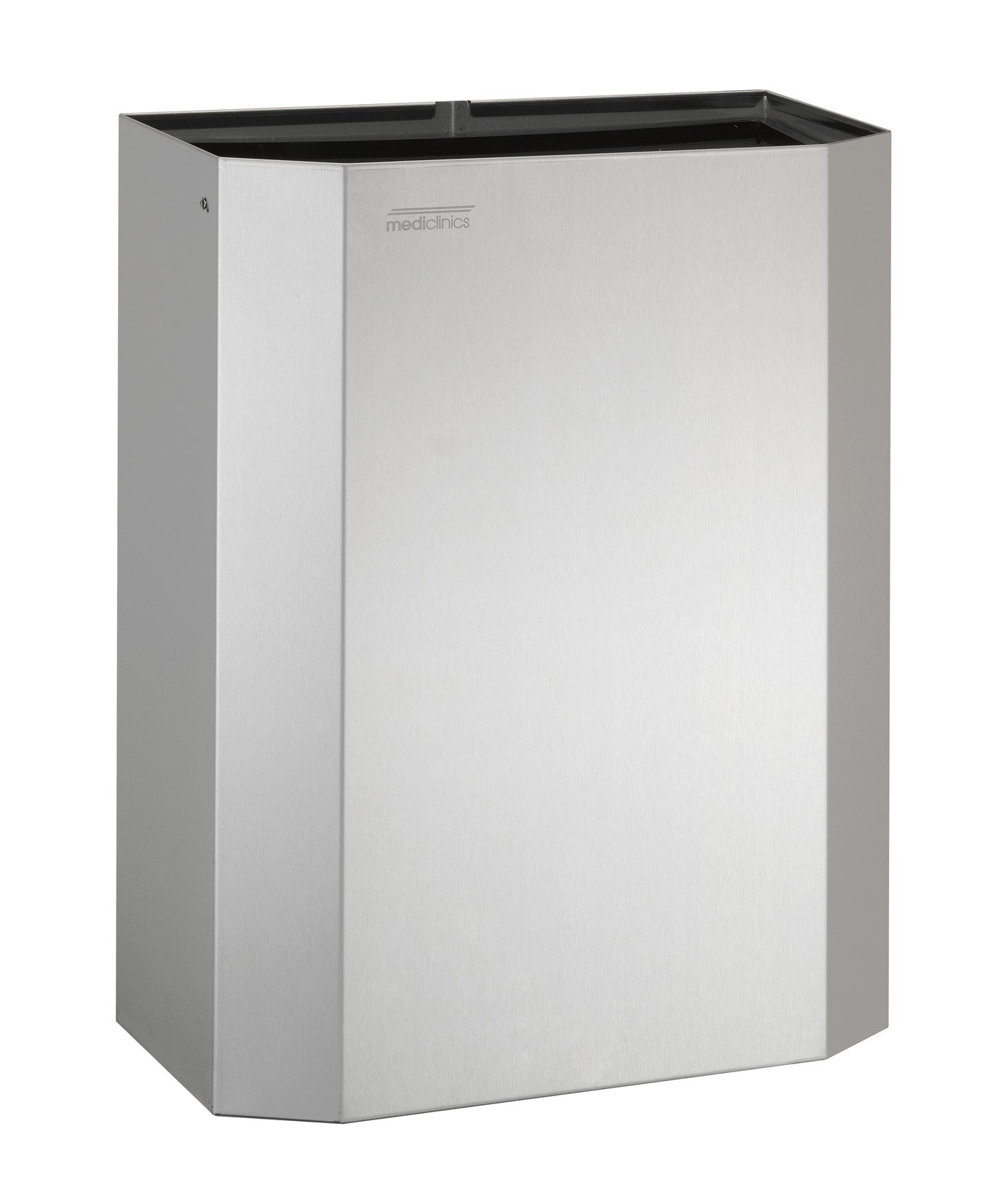 MEDICLINICS PPA2279CS open waste bin 25 litres stainless steel