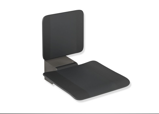 HEWI 900.51.20360 ER Fold-down seat, ER (dark grey-black matt)