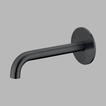 DLINE QST3290MP4 sensor wall-mounted tap 250mm black PVD