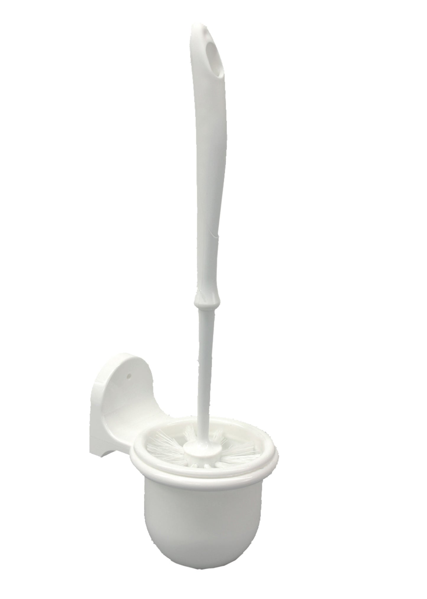 OUTLET WC-Bürstengarnitur Kunststoff weiß