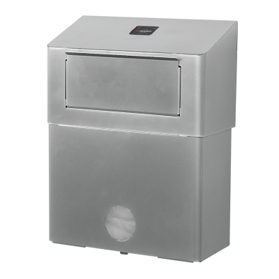 SANTRAL PLUS HWU 6 E ST hygiene waste bin 6 litre with integrated hygiene bag dispenser