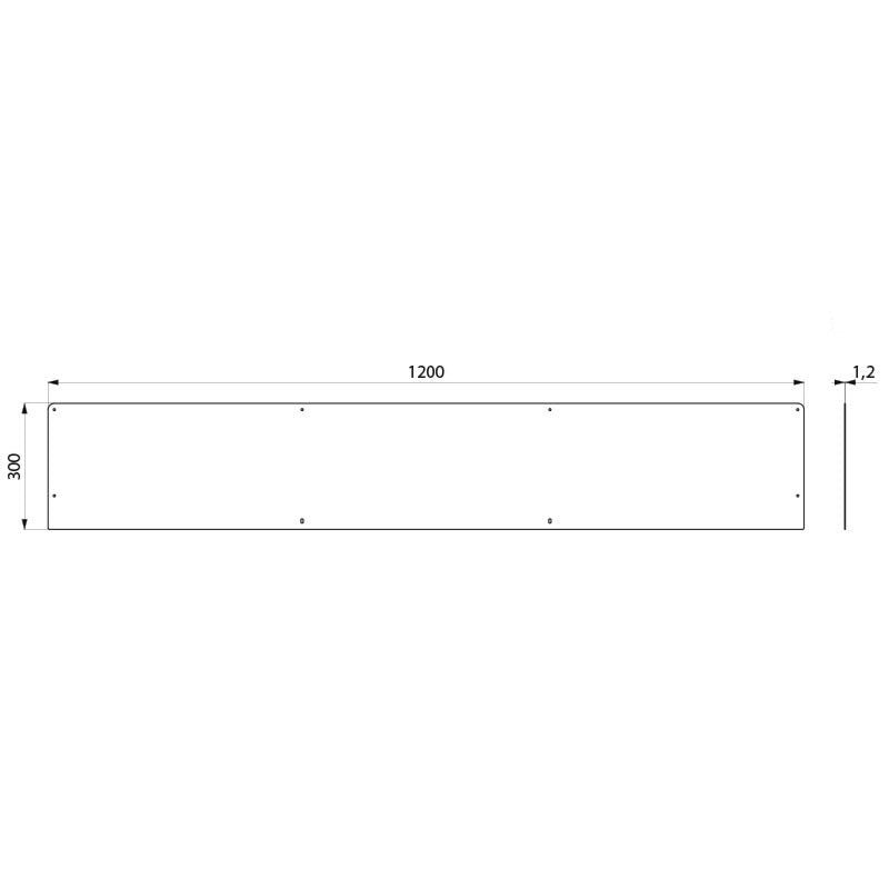 DELABIE 100250 - 1200 mm