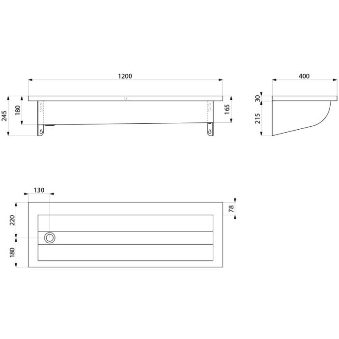 DELABIE 122250 1200 mm