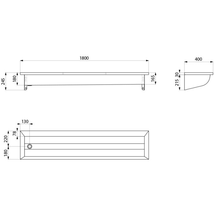 DELABIE 122280 - 1800 mm