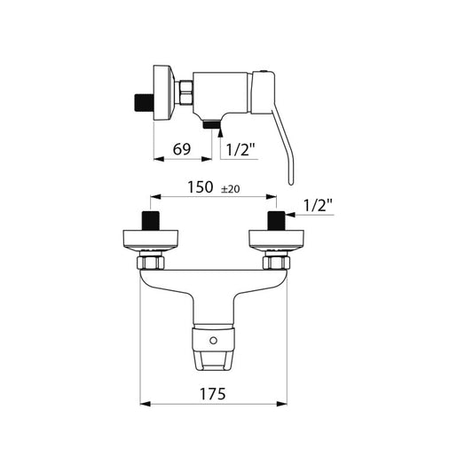 Delabie 2539EP