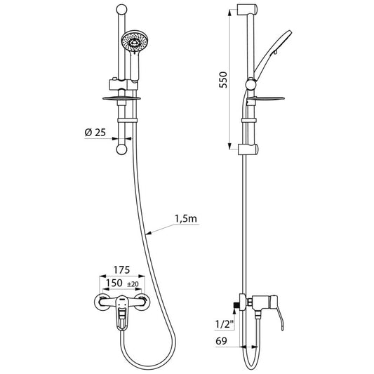 Delabie 2539EPKIT