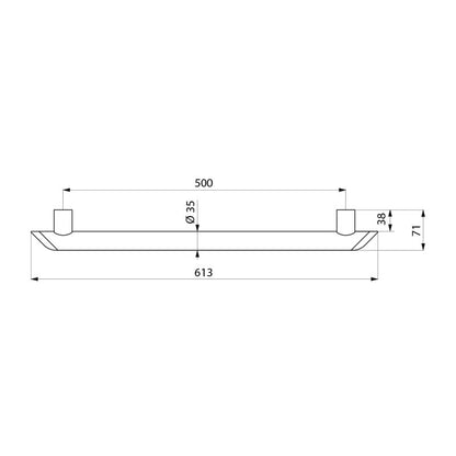 Delabie 511905C - 500 mm