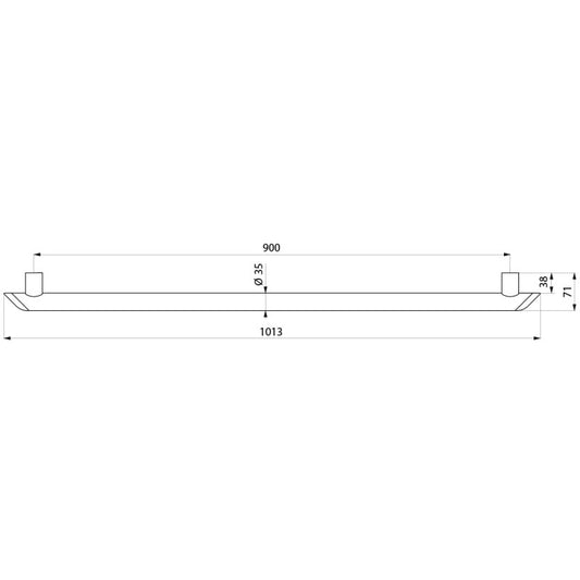 Delabie 511909W - 900 mm