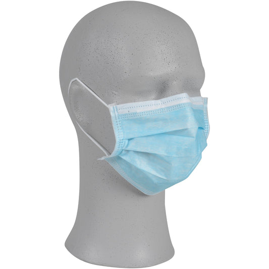 Abena OP-Maske Typ IIR mit Ohrschlaufen blau 50 Stück