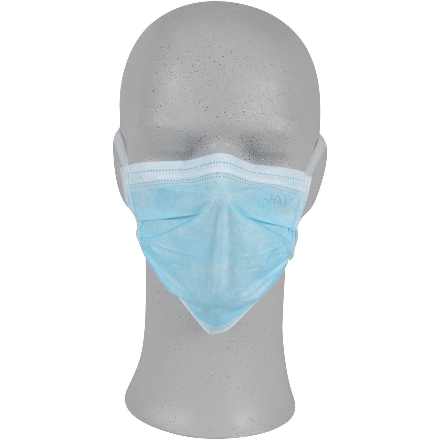 Abena surgical mask type IIR with tie-on straps blue 50 pieces