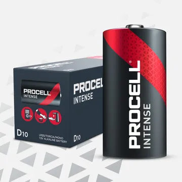 Procell Intense Alkaline D/LR20 10 pack