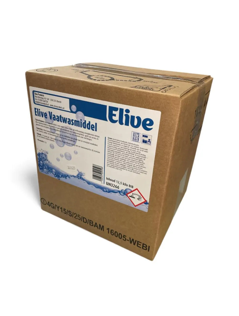 Elive Geschirrspülmittel BIB 12,5 Kilo