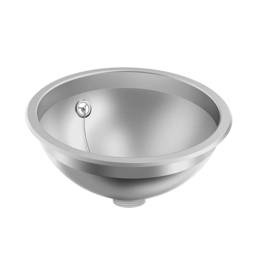 KWC RNDX260, round sink bowl size 260 mm