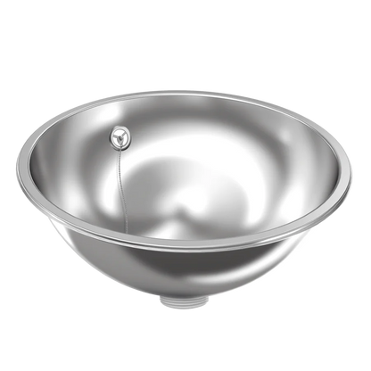 KWC RNDH360, round washbasin bowl size 360 mm.
