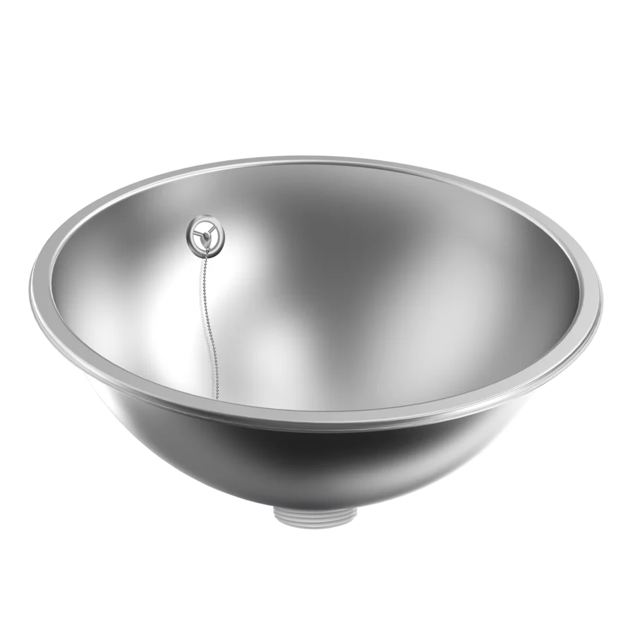 KWC RNDX360, round washbasin bowl size 360 mm
