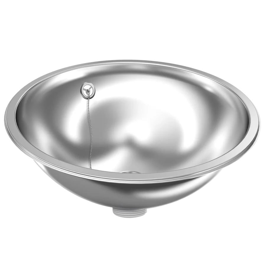 KWC RNDH420, round washbasin