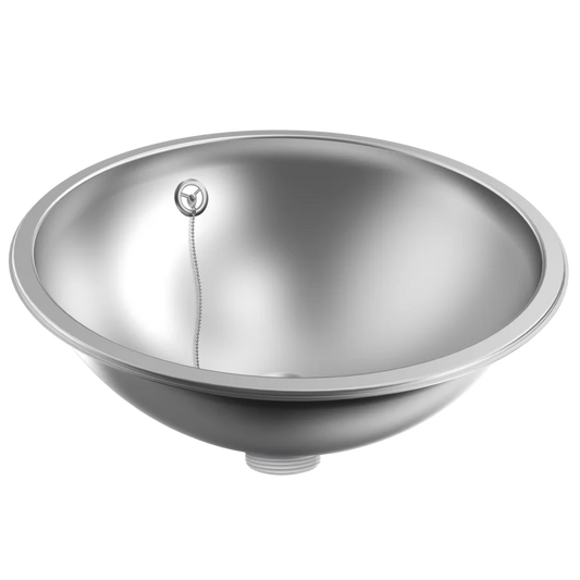 KWC RNDX420, round washbasin