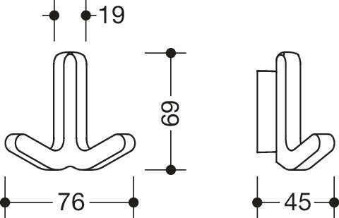 HEWI 477.94B020 90