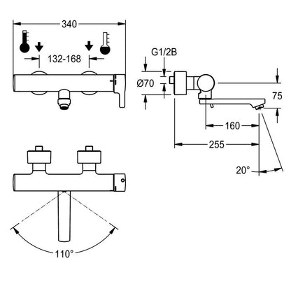 DELABIE F5LT1106 - 160 mm