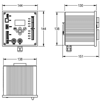 KWC ZA3OP0022 ECC2 Funktionsregler